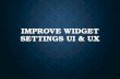 WordPress: Improve Widget Settings UI & UX