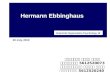 Hermann ebbinghaus  presentation