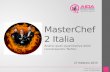 Social TV, Data Analysis e Second Screen: MasterChef Italia