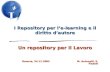I Repository per l’e-learning e il diritto d’autore