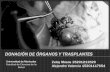 Donación de órganos y trasplantes