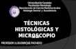 Tecnicas y microscopio 2013