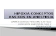 Hipoxia conceptos basicos en anestesia