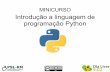 Introdução a linguagem de programação Python