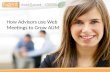 Web Meetings for Financial Advisors