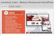 Justshop Cake - Bakery Restaurant WordPress Theme