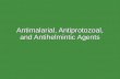 Antimalarials,antiprotozaol & antihelmentic agents