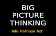 [Presenticcon Pilot] Big picture thinking