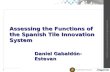 Assessing the Functions of the Spanish Tile Innovation System
