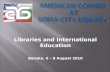 Libraries and International Education