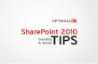 SharePoint 2010 Branding And Design Tips