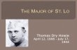 Thomas Dry Howie - The Major of St. Lo
