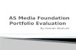 As media foundation portfolio evaluation