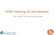 CPWF Mekong: An introduction