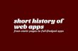 Short History of Web Apps (with Ember.js part)
