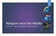 01 religion and the media   media influence