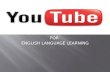 Youtube for english language learning