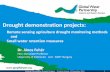 Remote sensing agriculture drought monitoring methods and Small water rentention measures by János Fehér