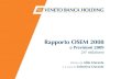 Rapporto OSEM 2008/09 sul distretto dello Sportsystem di Montebelluna