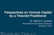 Perspectives on VC - Stanford/Warburg Pincus 2010