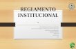 Reglamento institucional