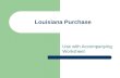 Louisiana Purchase  Use With Worksheet