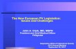 The New European PV Legislation: Issues and Challenges