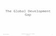 The global development gap