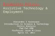 Online+disability policy+assistivetechnology