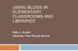 Blogging in the elementary school