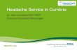 Dr Jitka Vanderpol - Cumbria Headache Service