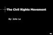 The civil rights movement 2