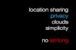 push vs. pull - how to handle privacy in location sharing
