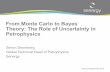 Uncertainty in Petrophysics From Bayes To Monte Carlo