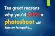 Ten Reasons to Love Photoshoots with Romsey Fotografix