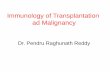 Immunology of tanslanatation and malignancy