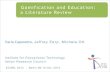 Gamification and Education: a Literature Review