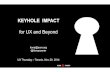 ILONA POSNER Keyhole Impact - UX Thursday Toronto, Nov 2014