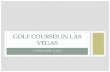 Golf Courses In Las Vegas