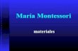 María montessori diapositivas