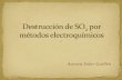 Destrucción de so2 por métodos electroquímicos