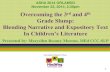 Overcoming the 3rd and 4th Grade Slump: Blending Narrative and Expository Text In Children’s Literature