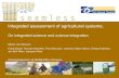 Integrated assessment of agricultural systems (SEAMLESS)