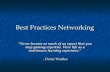 Best Practices Networking