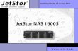 JetStor Unified Storage NAS/SAN/Cloud 1600s