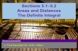 Lesson 24: Areas, Distances, the Integral (Section 021 slides