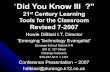 Did You Know Iii Revised 777