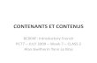 Bc004 F Pct7 July 09 Week 7 Class 2 Contenants Et Contenus