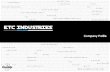 Etc Industries Profile - Updated 272014