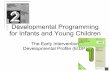 Developmental Programming For Infants And Young Children